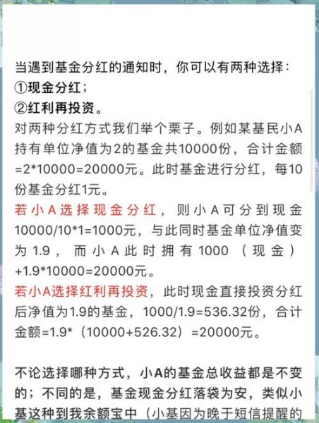 可以分红的基金什么时候买入可以分红-第5张图片 可以分红的基金什么时候买入可以分红-第5张图片