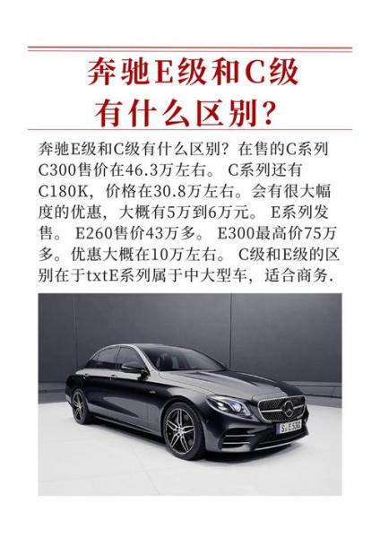 奔驰c300l与e300哪个好,奔驰c300和e300对比哪个好-第4张图片 奔驰c300l与e300哪个好,奔驰c300和e300对比哪个好-第4张图片