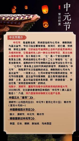 2020年的中元节是几月几日/2020年是中元还是下元