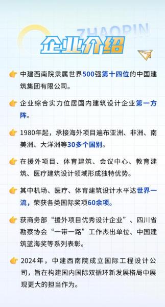 中国建筑西南设计研究院有限公司济南分公司是国企吗,中国建筑西南设计研究院总承包事业部-第2张图片 中国建筑西南设计研究院有限公司济南分公司是国企吗,中国建筑西南设计研究院总承包事业部-第2张图片