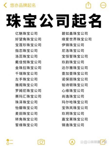 珠宝品牌名称怎么取/有创意的珠宝品牌名字大全-第1张图片 珠宝品牌名称怎么取/有创意的珠宝品牌名字大全-第1张图片