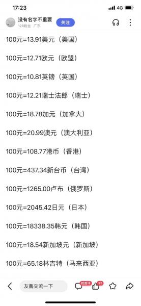 加拿大元对人民币汇率以前比较高时多少