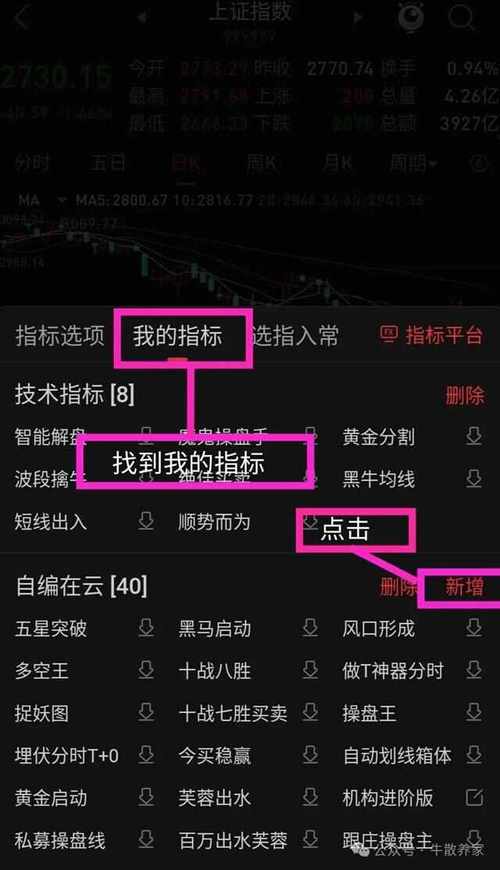 手机炒股软件如何安装指标/手机上怎么装炒股指标-第4张图片 手机炒股软件如何安装指标/手机上怎么装炒股指标-第4张图片