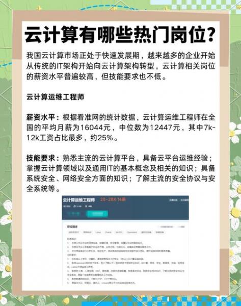 云计算就业岗位有哪些,云计算就业岗位有哪些有网络工程师吗-第5张图片 云计算就业岗位有哪些,云计算就业岗位有哪些有网络工程师吗-第5张图片