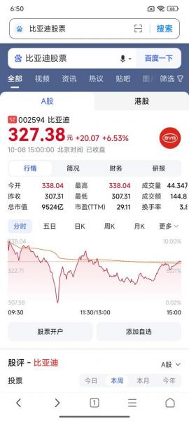 比亚迪股份股票历史行情,比亚迪汽车股票历史行情-第5张图片 比亚迪股份股票历史行情,比亚迪汽车股票历史行情-第5张图片